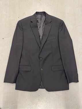 Lauren Ralph Lauren Black Men's Two-Button Blazer
